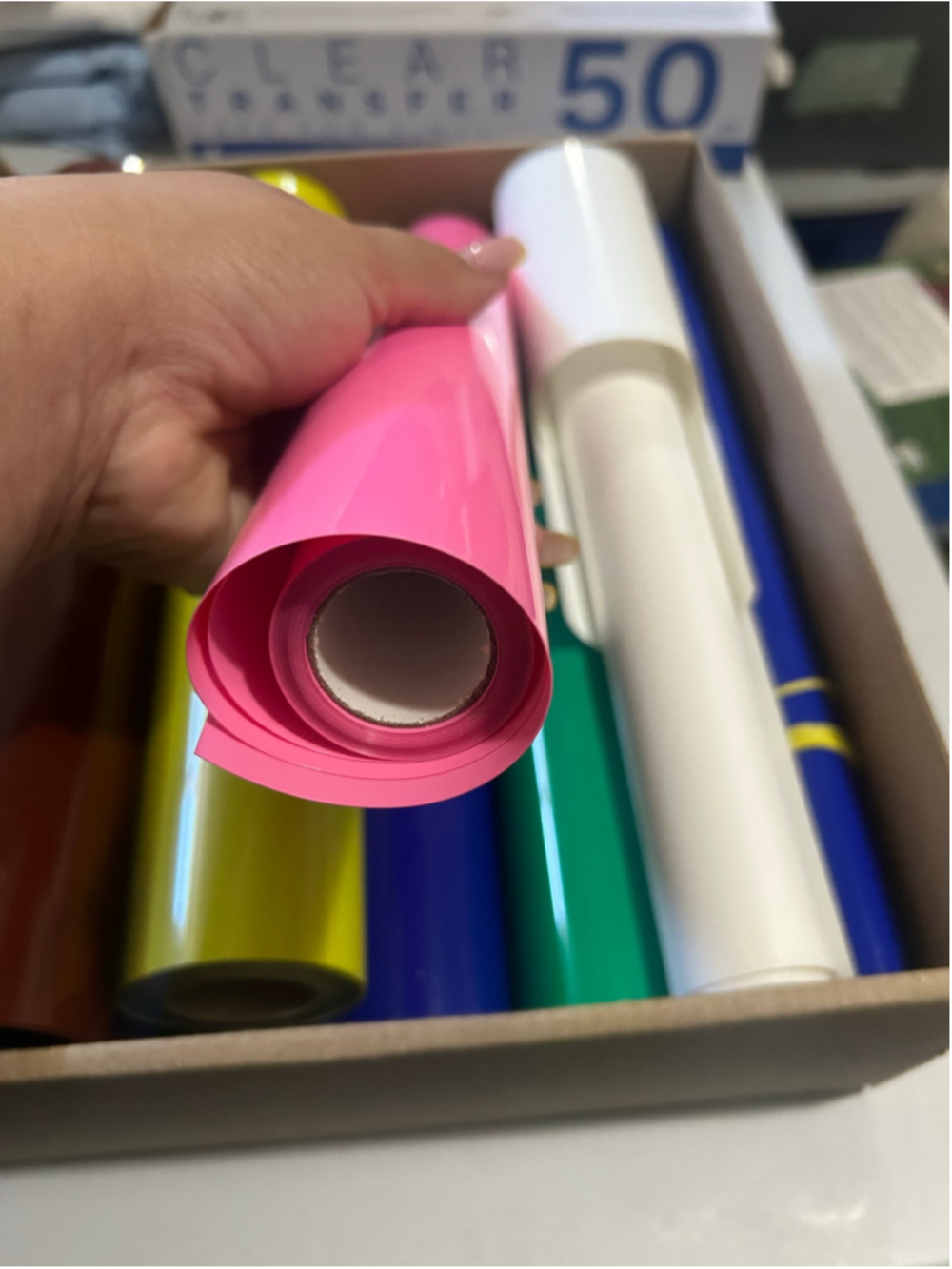 HTV Heat Transfer Vinyl Roll Bundle Multicolor - Picture 4 of 8